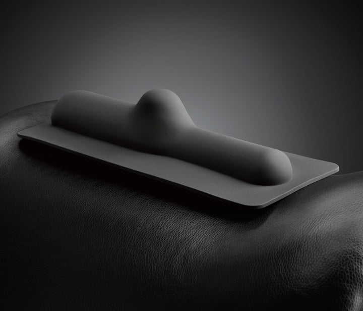 The Cowgirl Bareback Stimulationsaufsatz – Zoom auf Verschluss/Label