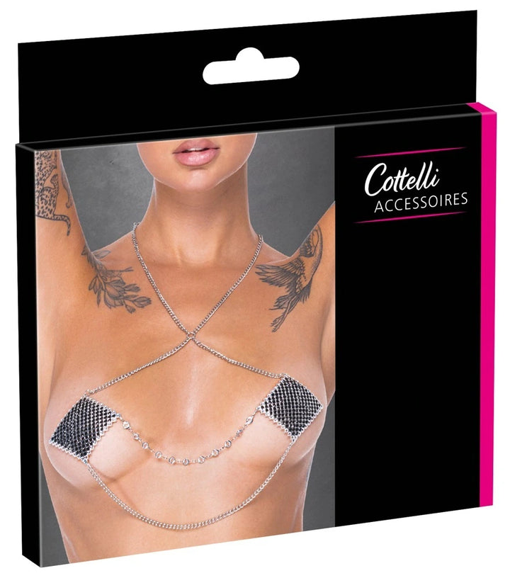 Cottelli Accessoires - Nippelsticker Square schwarz