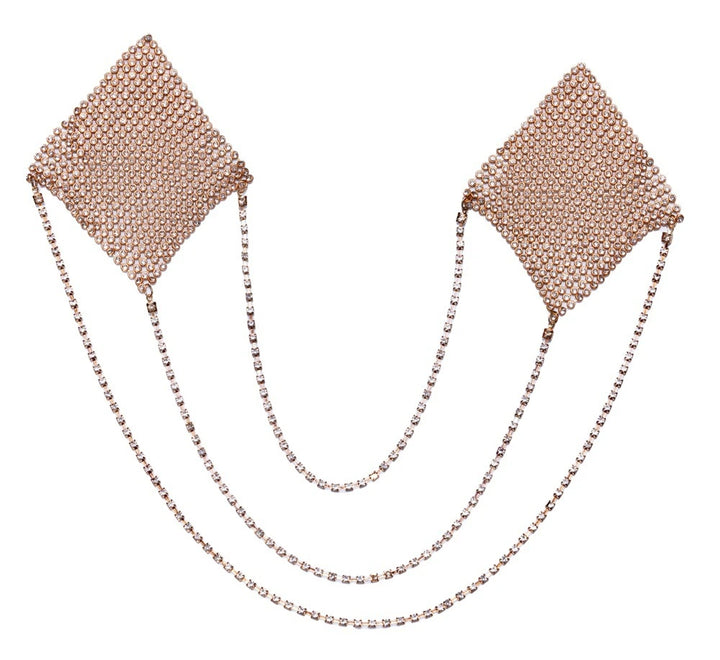 Cottelli Accessoires - Nippelsticker Square gold