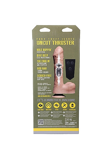 Fort Troff Uncut Mini Sexmaschine Mit Fernbedienung Rot Schwarz – zusätzliche Ansicht 6