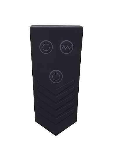 Fort Troff Tendril Mini Sexmaschine Mit Fernbedienung Rot Schwarz – Zoom auf Verschluss/Label