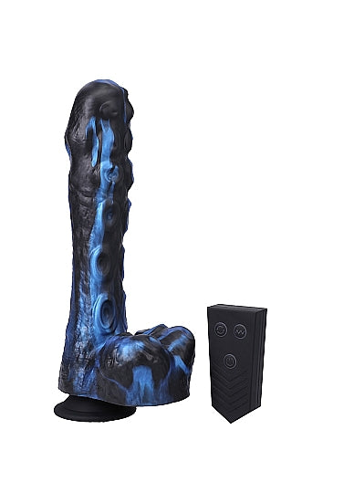 Fort Troff Tendril Mini Sexmaschine Mit Fernbedienung Blau Schwarz – Detailaufnahme Rückseite