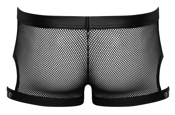Svenjoyment - Netz-Pants teiltransparent schwarz