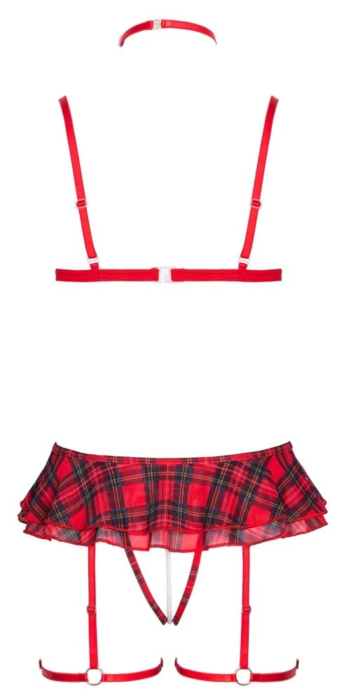 Cottelli Costumes Dessous Set Tartan – zusätzliche Ansicht 8