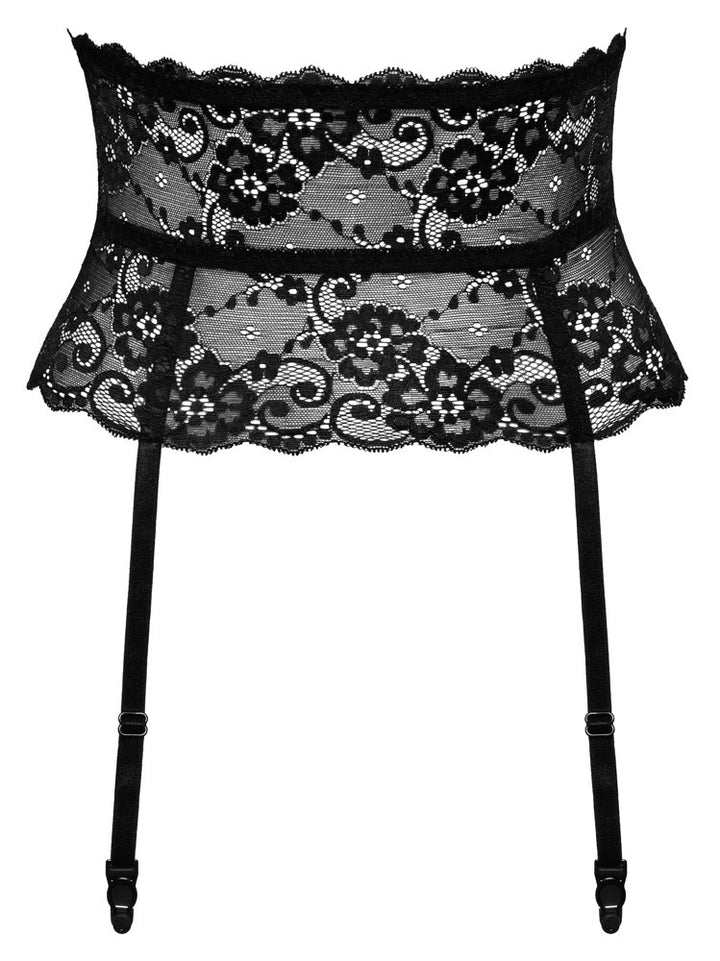 Cottelli Lingerie - hoher Strapsgürtel aus Spitze