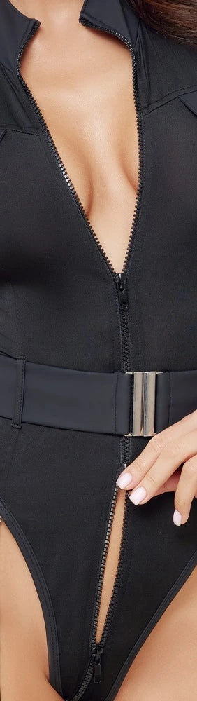 Cottelli Costumes Polizei Body – Detailaufnahme Rückseite