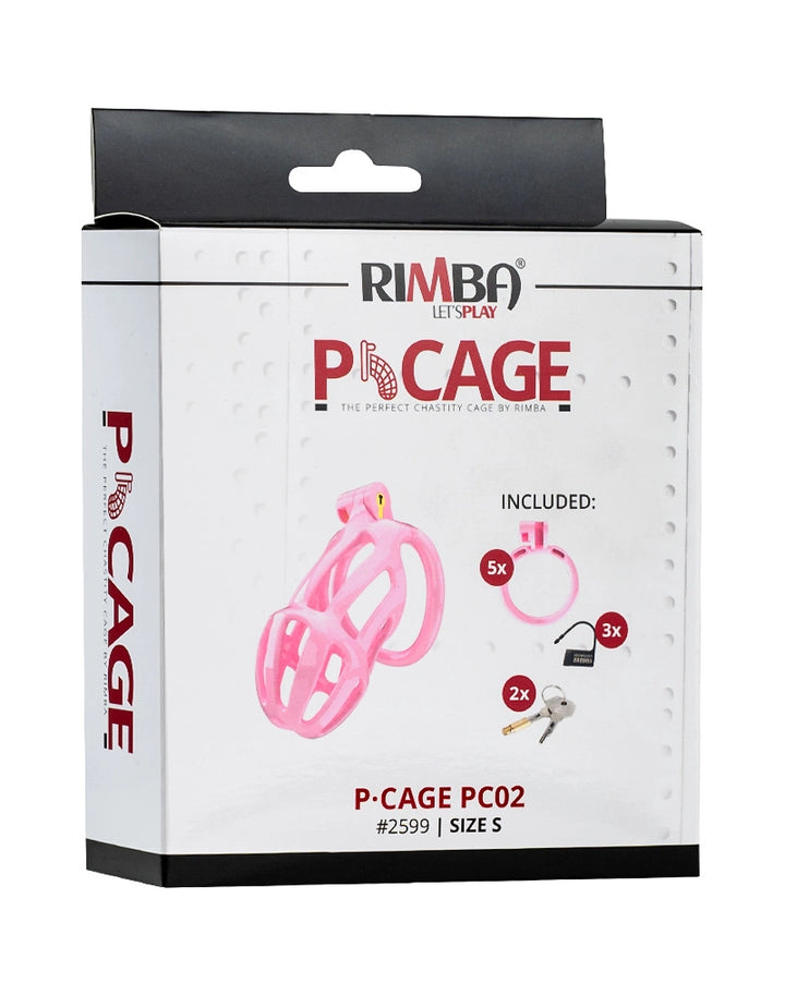 P-Cage PC02 - Peniskäfig Größe S rosa