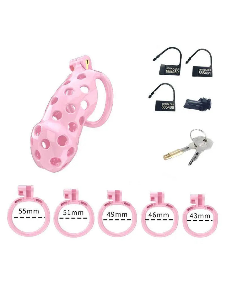 P-Cage PC03 - Peniskäfig Größe L rosa