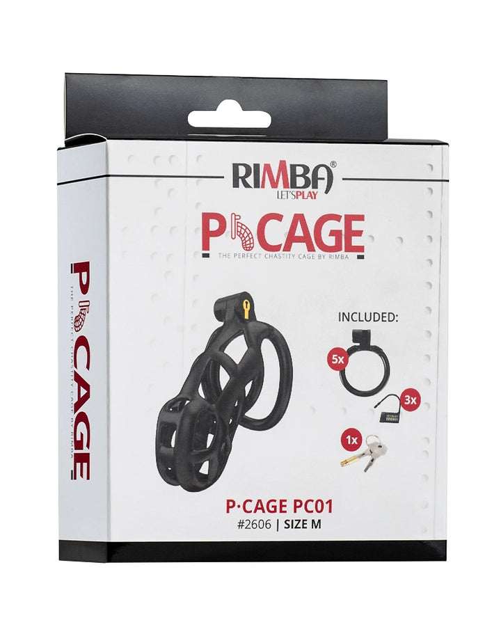 P-Cage PC01 - Peniskäfig Größe M schwarz