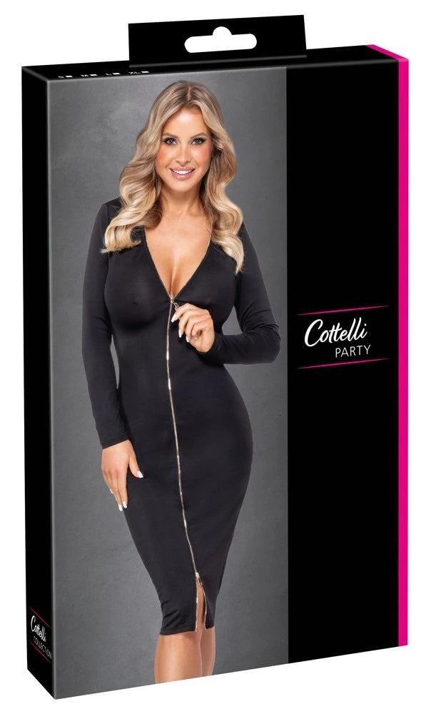 Cottelli Party - Langarm-Midikleid