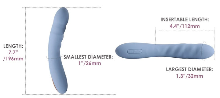Svakom - Ava Neo stoßender Vibrator - blau