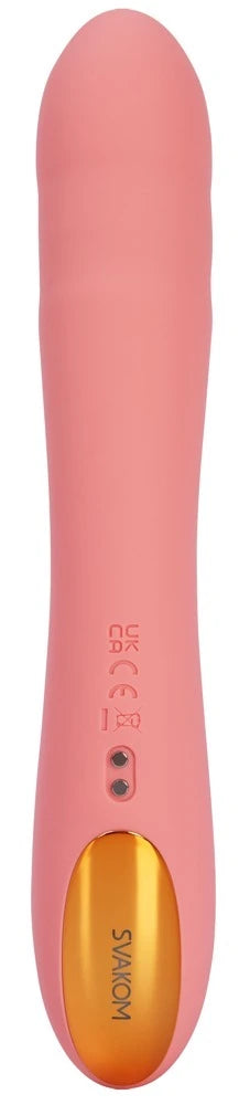 Svakom - Ava Neo stoßender Vibrator - Peach Pink