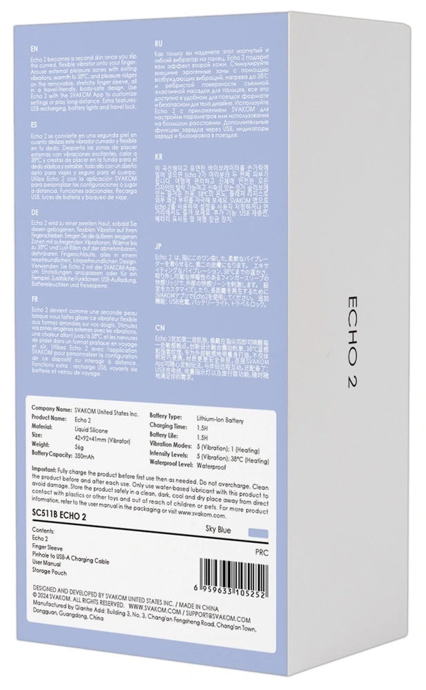 Svakom - Echo 2 blau