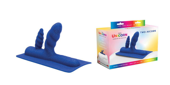 The Cowgirl Unicorn Two Nicorn Stimulationsaufsatz – Detailaufnahme Vorderseite