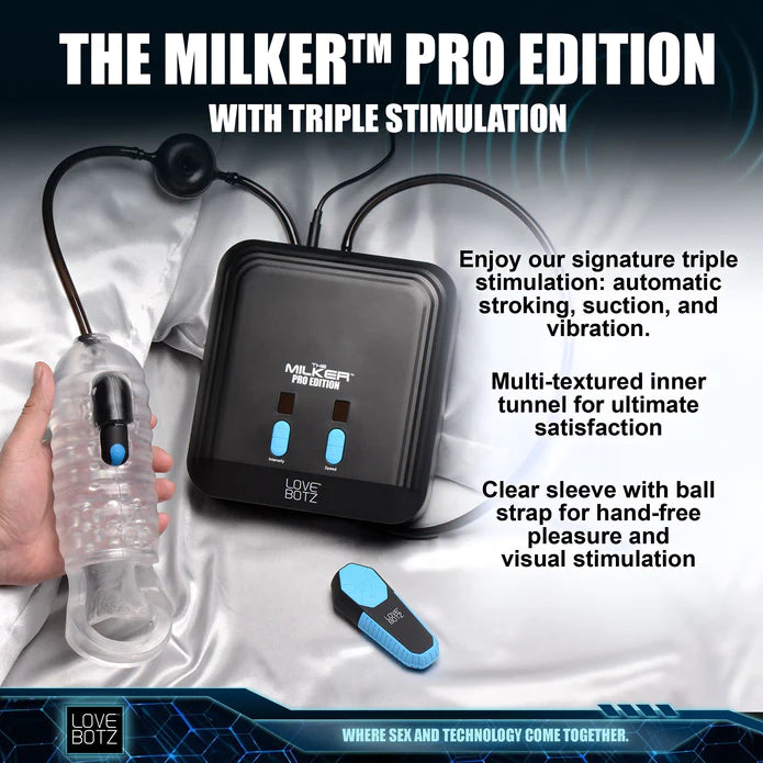 Lovebotz The Milker Pro Edition – Detailaufnahme Vorderseite
