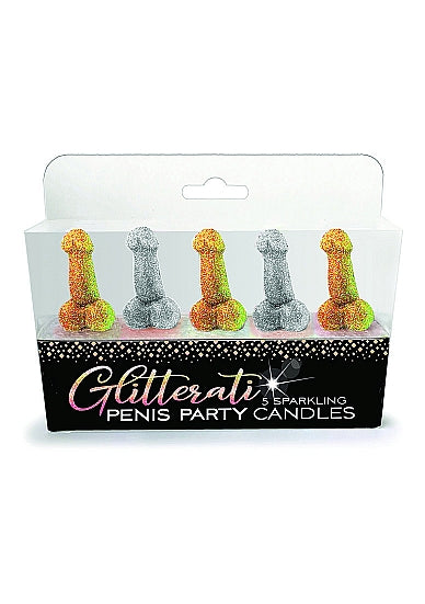Little Genie - Glitterati Penis Kerzen