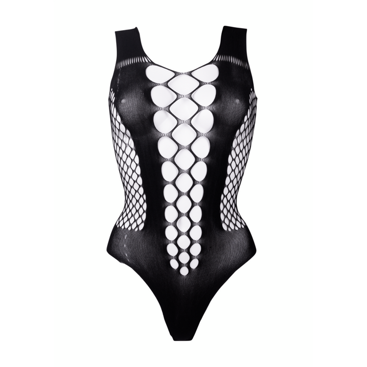 Netzbody "Kontrast" von Le Désir schwarz