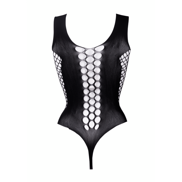 Netzbody "Kontrast" von Le Désir schwarz