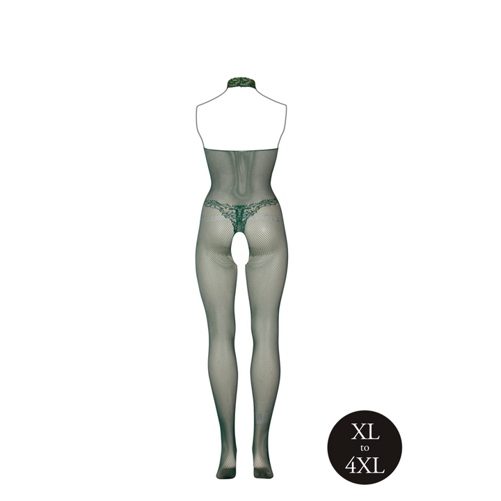 Bodystocking "Spitze" von Le Désir grün Queensize