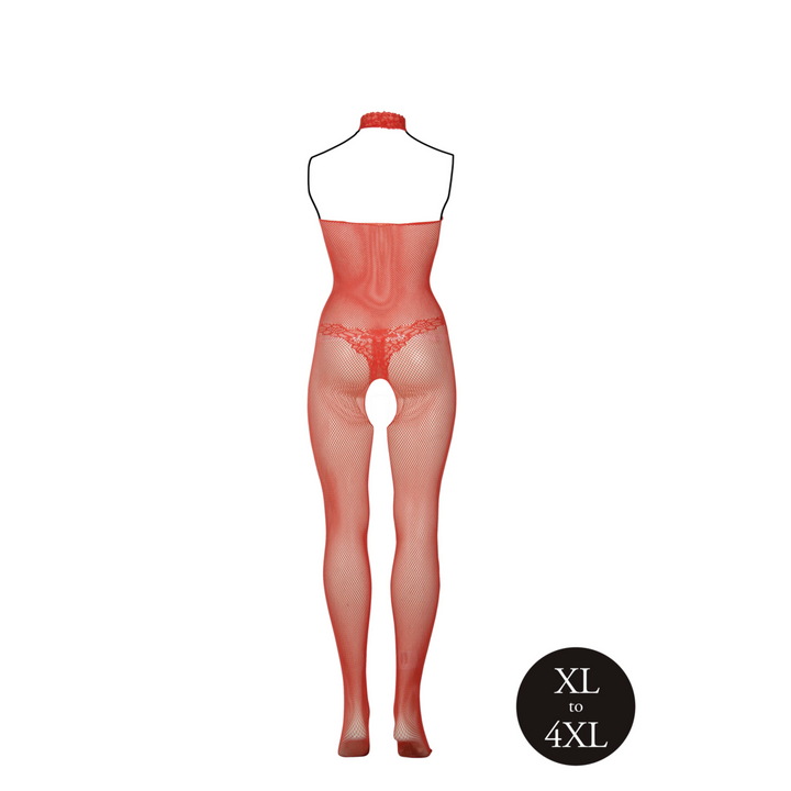 Bodystocking "Spitze" von Le Désir rot Queensize