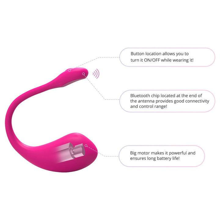 Lovense Lush 2 Bullet Vibrator – Detailaufnahme Vorderseite