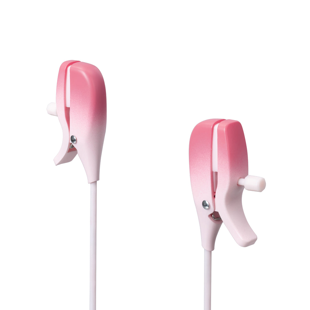 Lovense Gemini Ferngesteuerte Vibrierende Nippelklemmen – Detailaufnahme Vorderseite