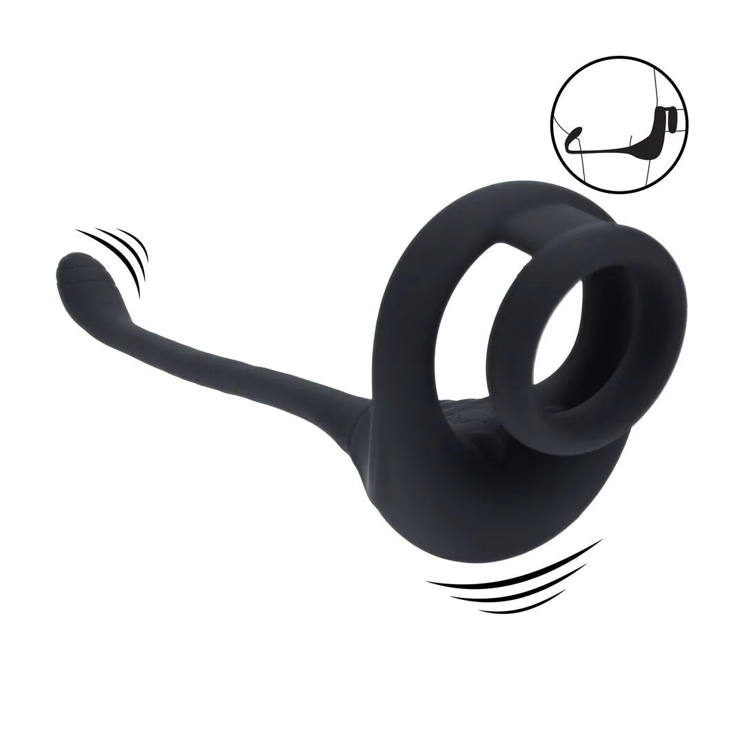 huawei vibration beim schreiben ausschalten Dual-Motor Penisring mit Prostata-Stimulator wiederaufladbar schwarz
