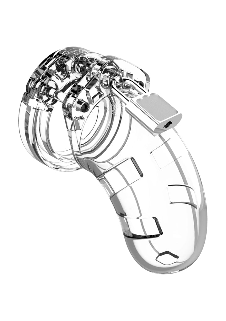 Mancage   13 Keuschheitskäfig 6,50 Cm Transparent, Default Title – Hauptansicht: verführerisch präsentiert