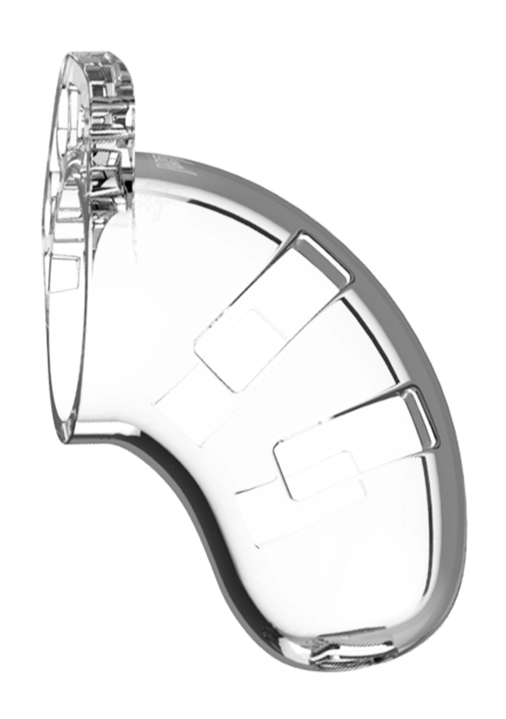 Mancage 13 Keuschheitskafig 6 50 Cm Transparent – Detailaufnahme Vorderseite