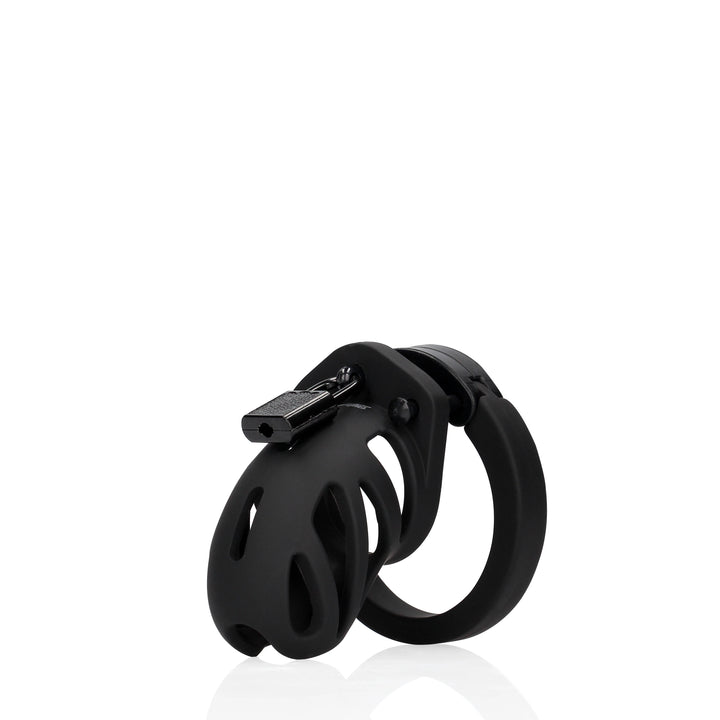 Mancage   23 Keuschheitskäfig 7,50 Cm Schwarz, Default Title – Hauptansicht: verführerisch präsentiert