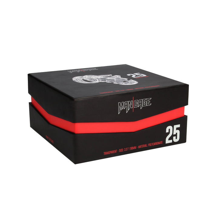 Mancage 25 Keuschheitskafig 9 00 Cm Transparent – zusätzliche Ansicht 7