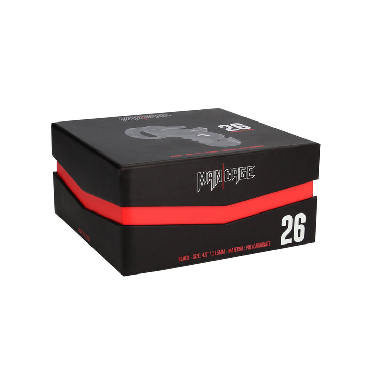 Mancage 26 Keuschheitskafig 12 00 Cm Schwarz – zusätzliche Ansicht 7