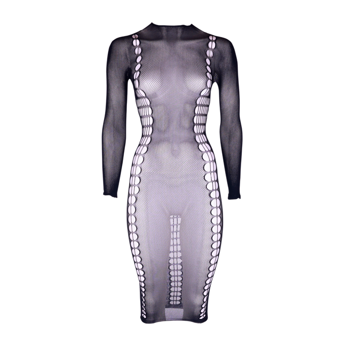 Carme XI – Kleid mit Rollkragen von Le Désir schwarz