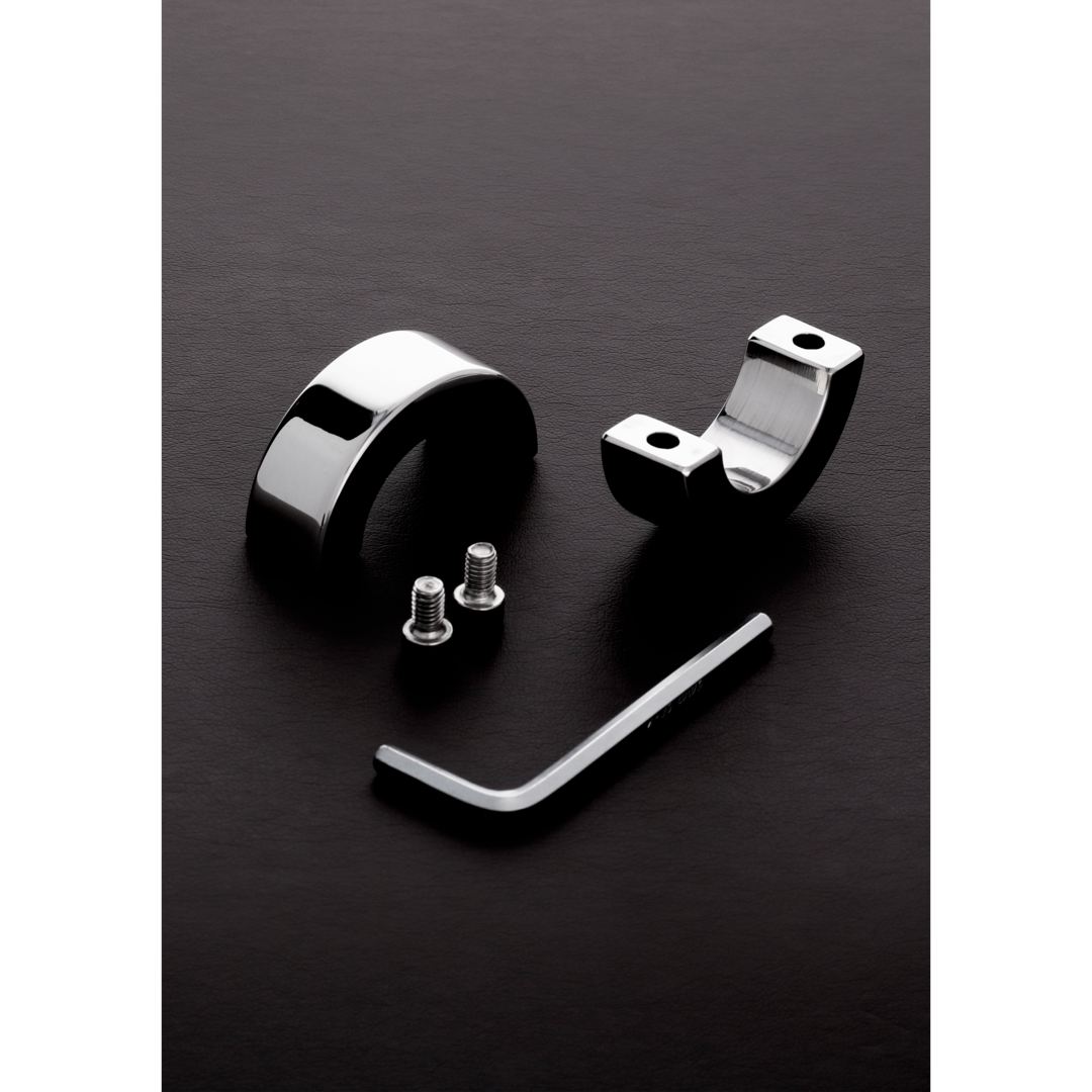 Shots Steel Hodenstrecker Aus Edelstahl 2 00 Cm – Detailaufnahme Vorderseite