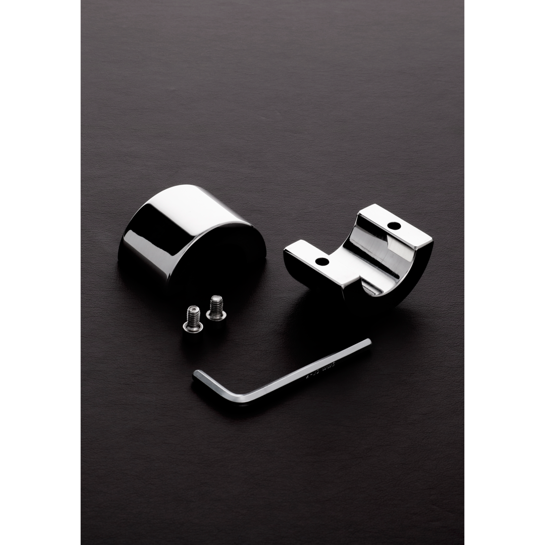 Shots Steel Hodenstrecker Aus Edelstahl 4 00 Cm – Detailaufnahme Vorderseite