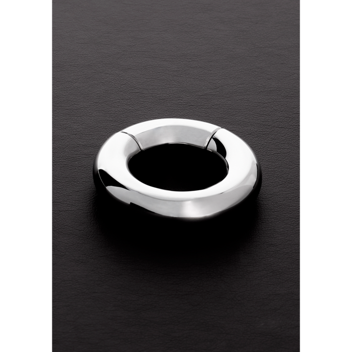 Shots Steel Magnetischer Hodenstrecker Aus Edelstahl Rund 4 50 Cm – Detailaufnahme Rückseite