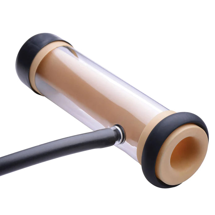 Lovebotz The Milker Dual Cylinder Deluxe Melkmaschine – Nahaufnahme Materialstruktur