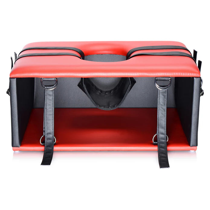 Master Series Queening Chair Sexstuhl – Detailaufnahme Vorderseite