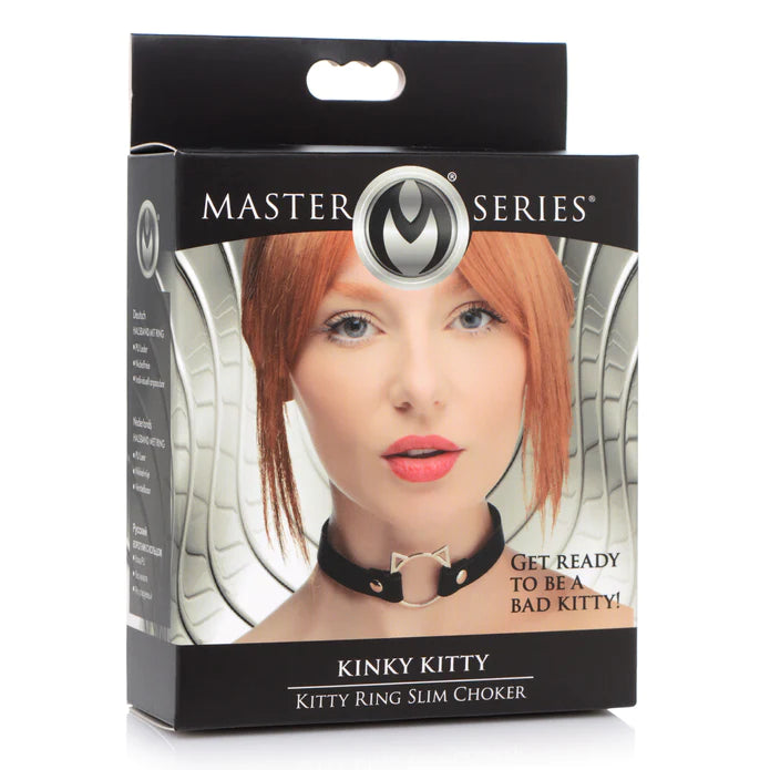 Master Series Kinky Kitty Ring Choker – zusätzliche Ansicht 6