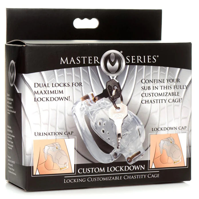 Master Series Double Lockdown Peniskafig – zusätzliche Ansicht 7