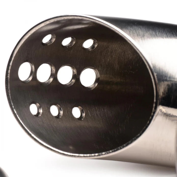 Master Series Verschliessbarer Peniskafig Aus Edelstahl – Detailaufnahme Rückseite