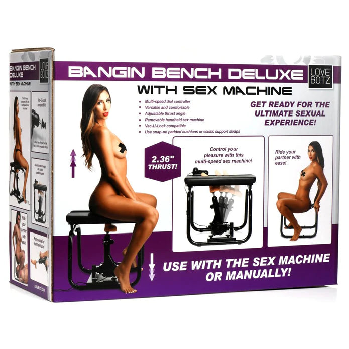 Lovebotz Deluxe Bangin Bench Mit Sex Maschine – zusätzliche Ansicht 8