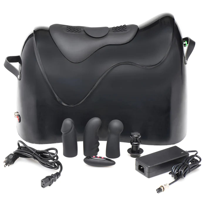 Lovebotz Bucking Saddle Sybian – Detailaufnahme Vorderseite