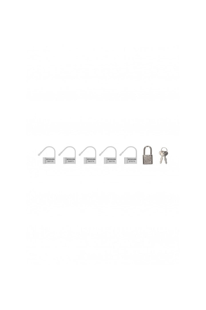 Mancage   Ersatzschlösser Für Keuschheitskäfige   Weiß, Default Title – Hauptansicht: verführerisch präsentiert