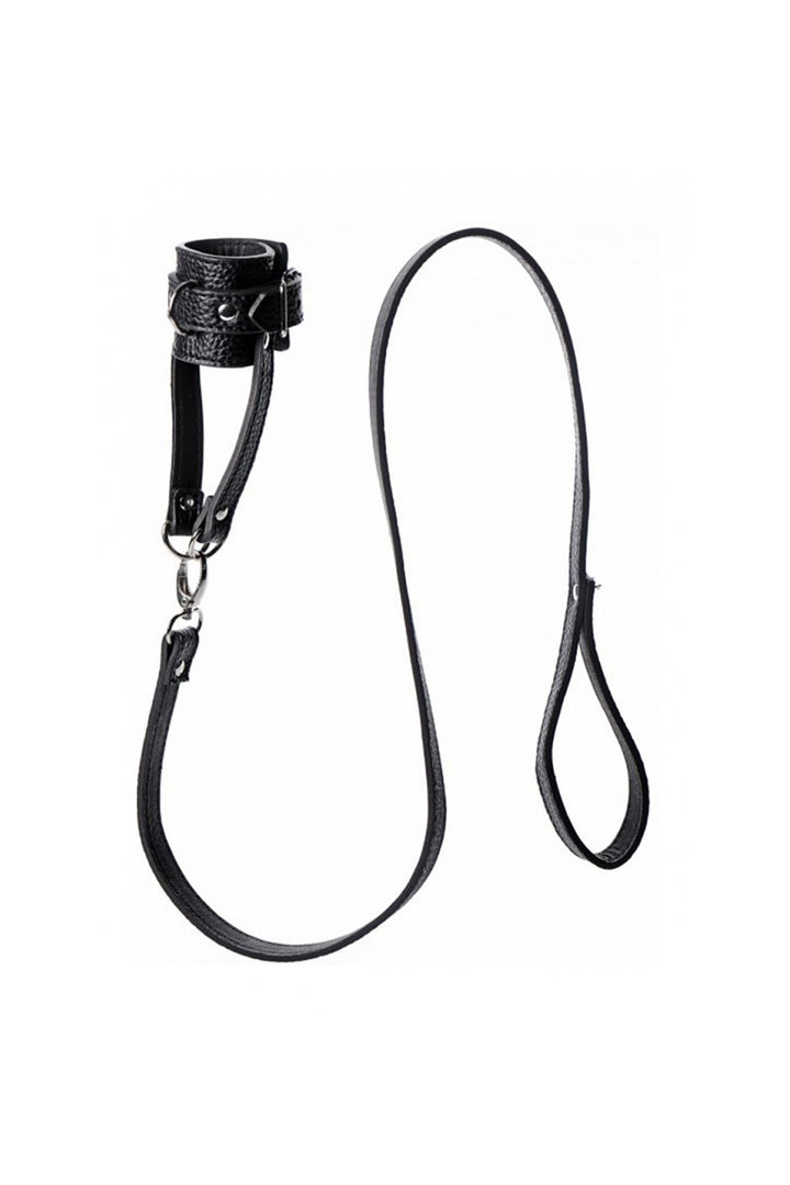 Mistress - dreiteiliges Hodenstretcher Trainingsset-schwarz