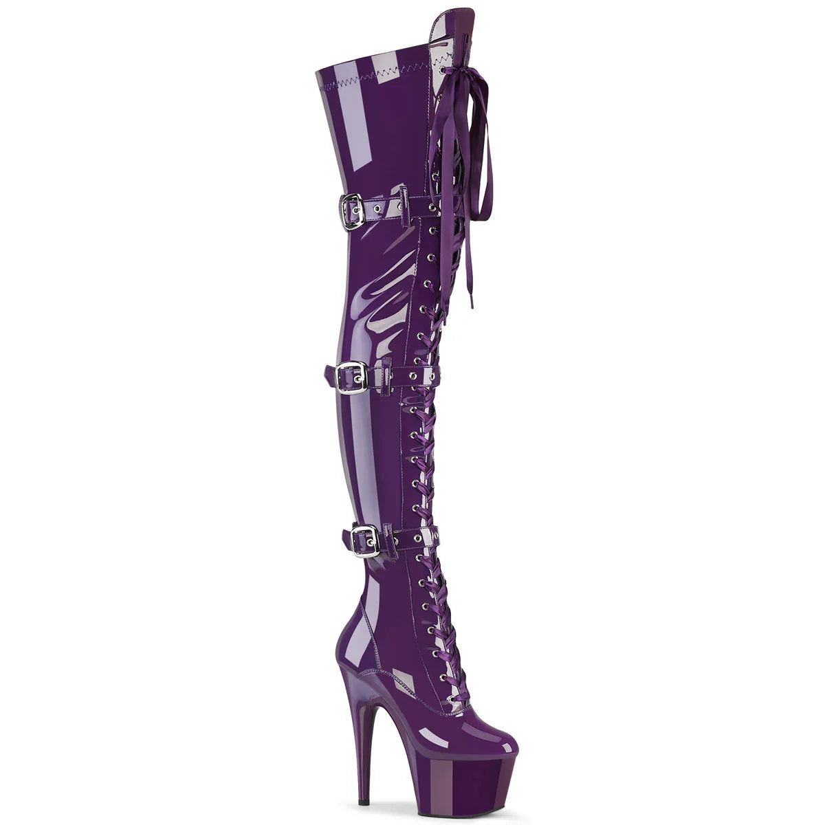 Plateau Overknee Stiefel kaufen — Thigh High Boots mit komfortablem Plateau