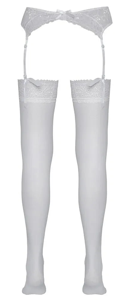 Cottelli Legware - Straps-Strumpfhose Sexy weiß