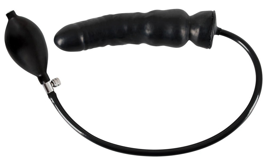 LateX - Dildo aus Latex aufpumpbar