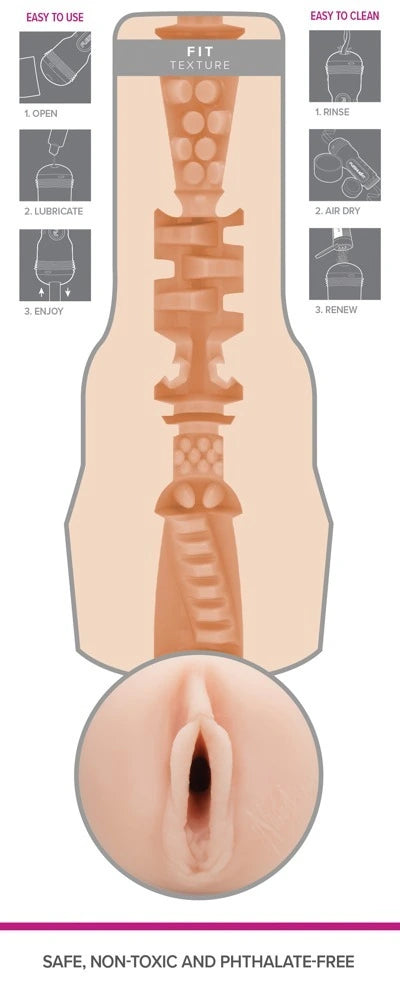 Fleshlight - Nicole Aniston Fit – Original Vagina-Masturbator | Realistische Masturbationshilfe