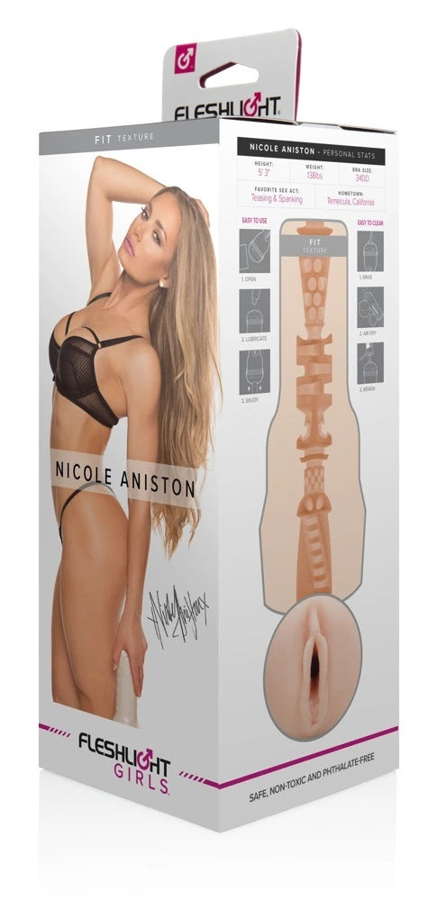 Fleshlight - Nicole Aniston Fit – Original Vagina-Masturbator | Realistische Masturbationshilfe